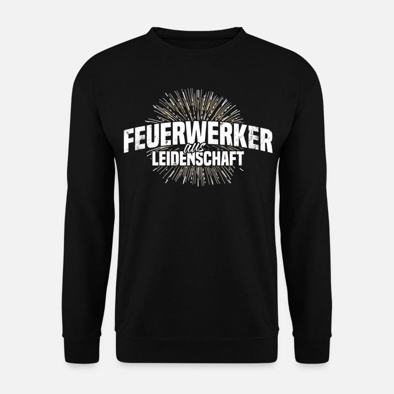 feuerwerk - Unisex Pullover - Schwarz
