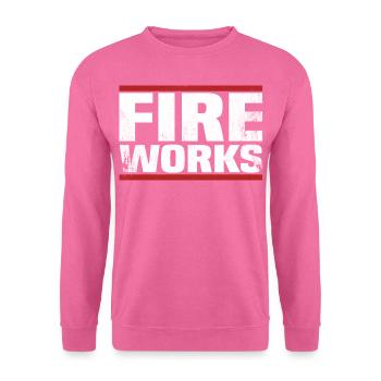 feuerwerk shirt - Unisex Pullover - Pink - Vorne