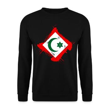 Rif - Unisex Pullover - Schwarz - Vorne - Alina (178cm) & Michal (187cm)