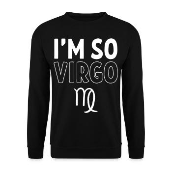 Signes du zodiaque - Sweat-shirt Unisexe - noir - Devant - Alina (178cm) & Michal (187cm)