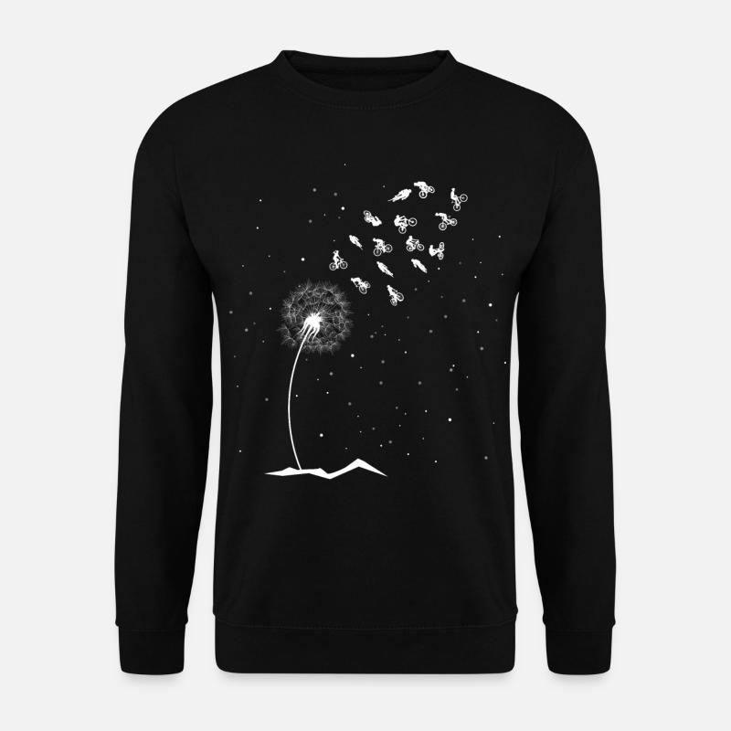 MTB Fahrräder in Amsterdam mit hardtail auf Test - Unisex Pullover - Schwarz