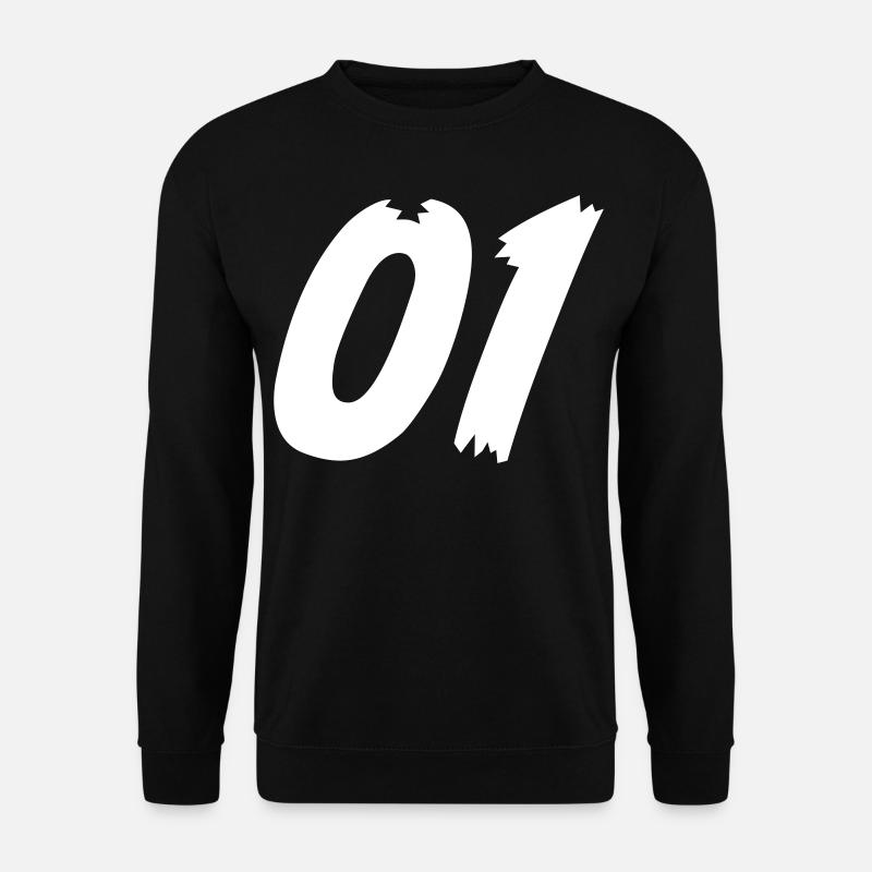 01 - Team - Unisex Sweatshirt - black