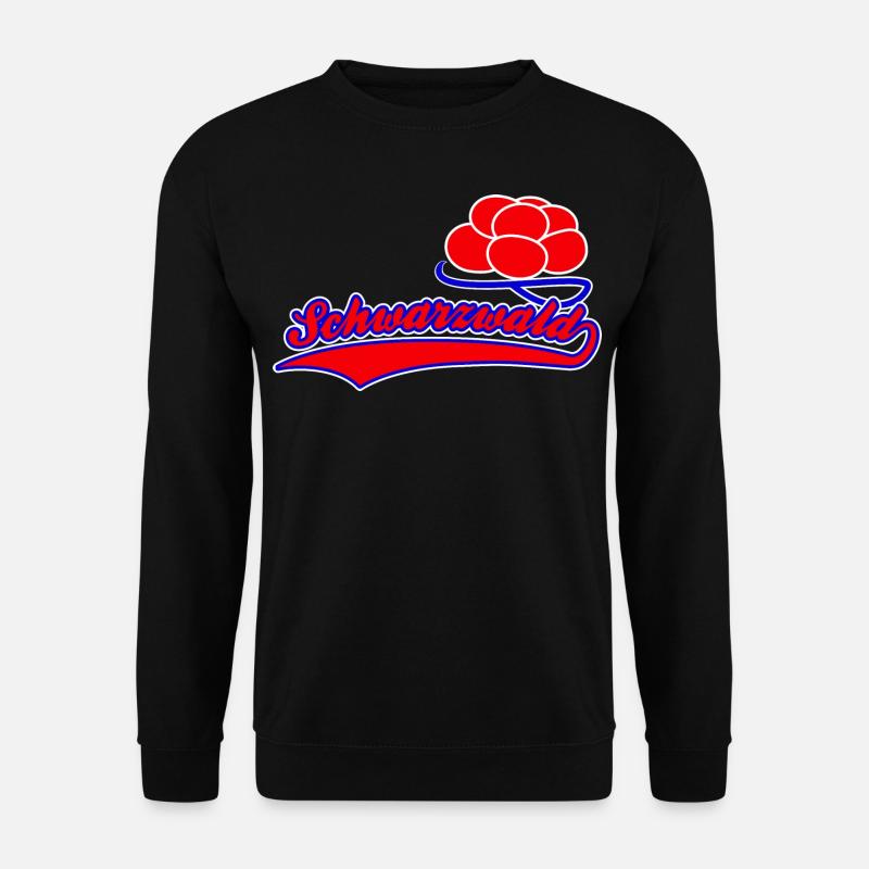 Schwarzwald Bollenhut Schwarzwälder - Unisex Pullover - Schwarz