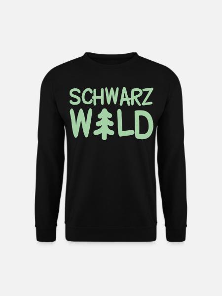 Schwarzwald Tanne Nadelbaum Schwarzwälder - Unisex Pullover - Schwarz