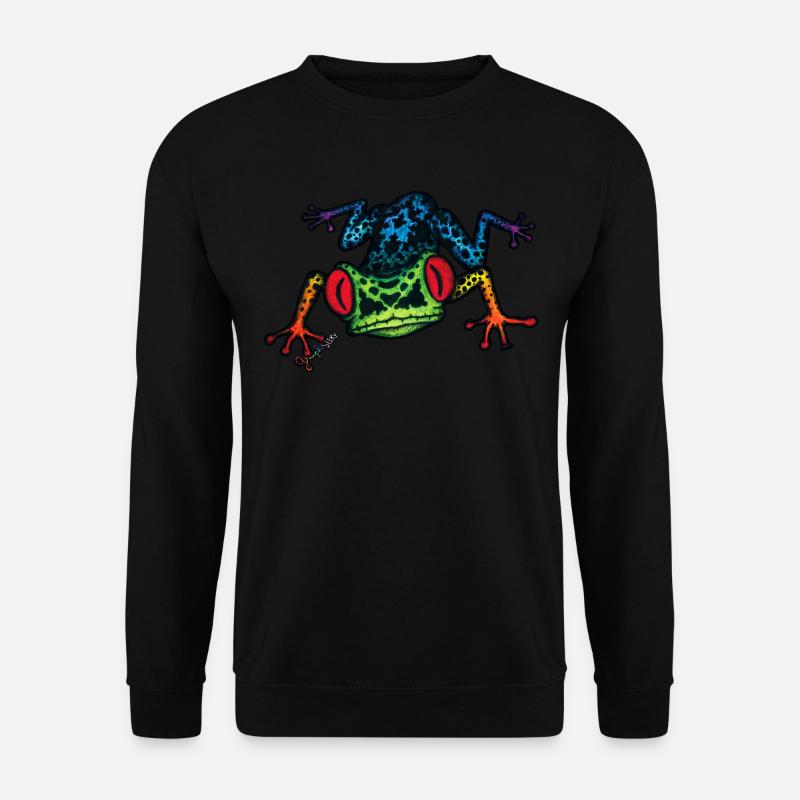 Cosmic Frog - Unisex Sweatshirt - black