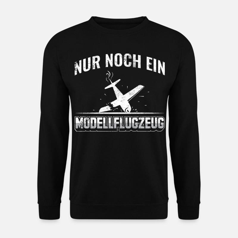 Modellbau | Modellflug Modellfliegen Pilot - Unisex Pullover - Schwarz
