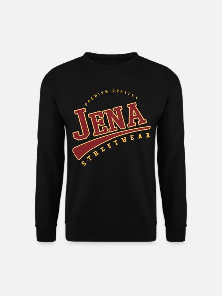 Jena Deutschland College High School Style - Unisex Pullover - Schwarz