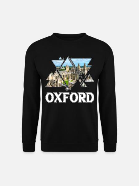 Oxford England UK Stadt Skyline Heimat Liebe - Unisex Pullover - Schwarz