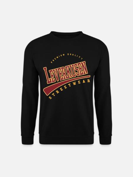 Leverkusen Deutschland College High School Style - Unisex Pullover - Schwarz