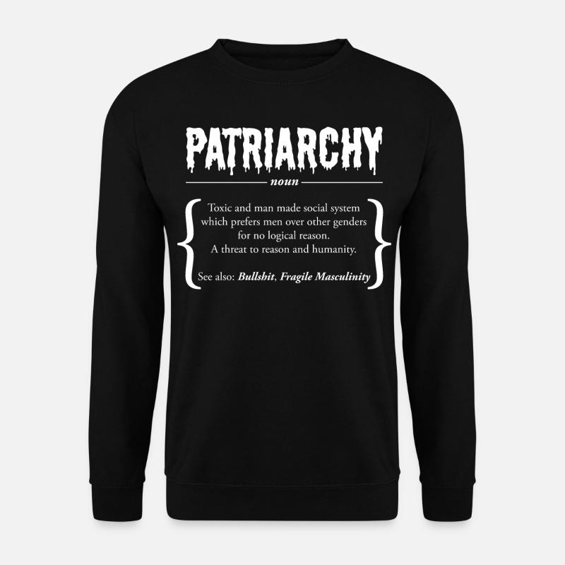 Patriarchat | Definition Duden - Unisex Pullover - Schwarz