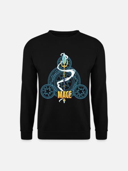 Classe Mage - Jeu de role - Sweat-shirt Unisexe - noir