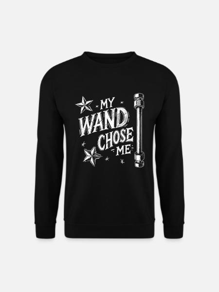 My Wand is HPLC High Performance Chromatography - Unisex Pullover - Schwarz