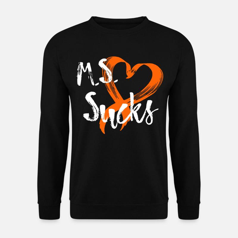 Multiple Sclerosis Awareness - Unisex Sweatshirt - black