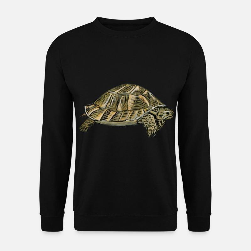 turtle - turtle - Unisex Sweatshirt - black