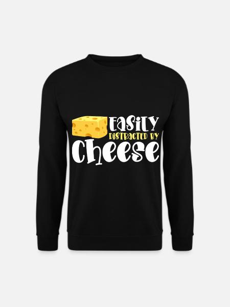 Käse Foodie Käserei - Unisex Pullover - Schwarz