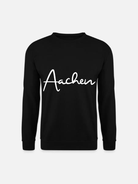 Aachen Stadt Rheinland - Unisex Pullover - Schwarz