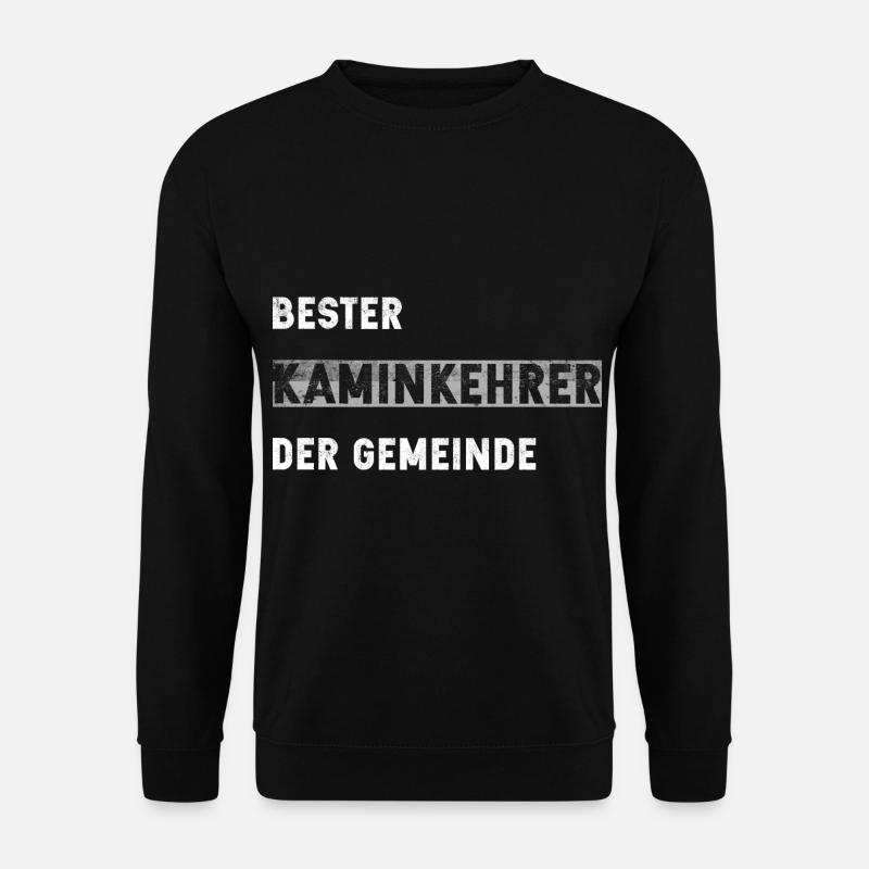 Bester Kaminkehrer in der Gemeinde - Unisex Pullover - Schwarz