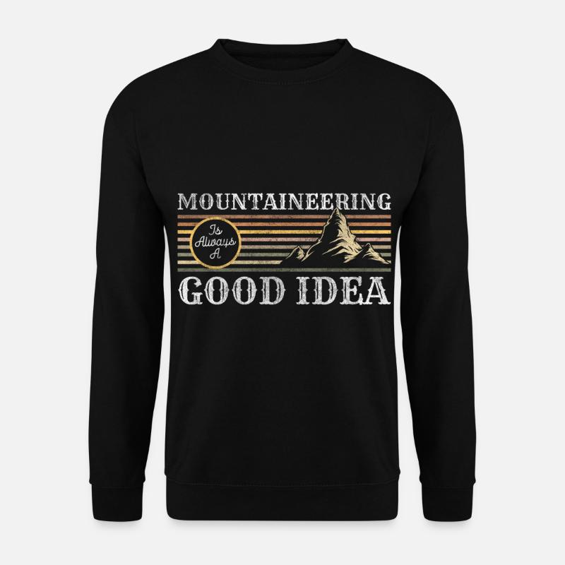 Mountaineer Summit Hobby Rope - Unisex Sweatshirt - black