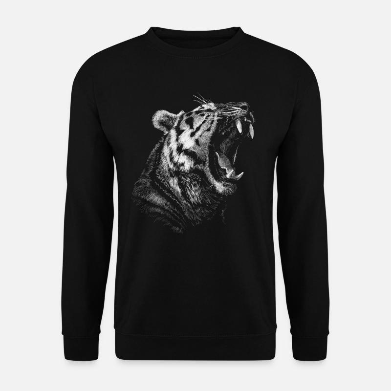 Tiger - Unisex Pullover - Schwarz