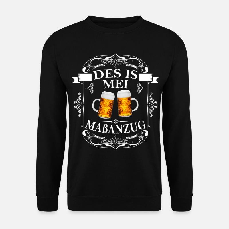 Massanzug - Unisex Pullover - Schwarz
