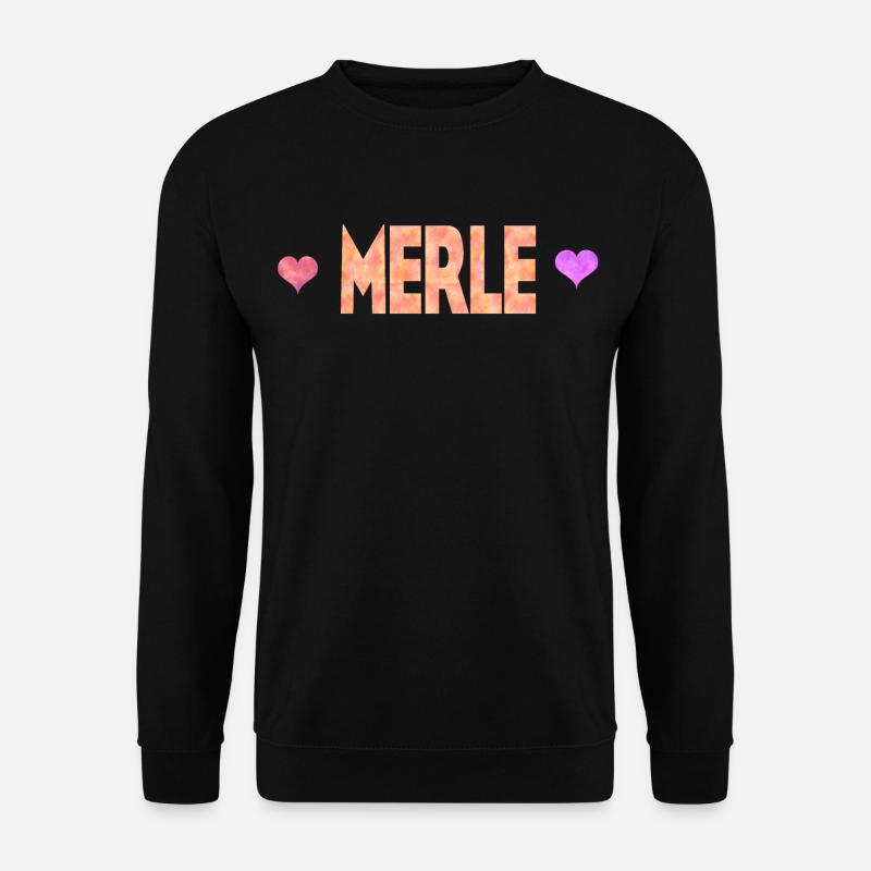 Merle - Unisex Pullover - Schwarz