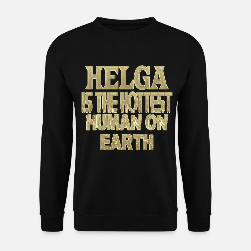 Helga - Sweat-shirt Unisexe - noir