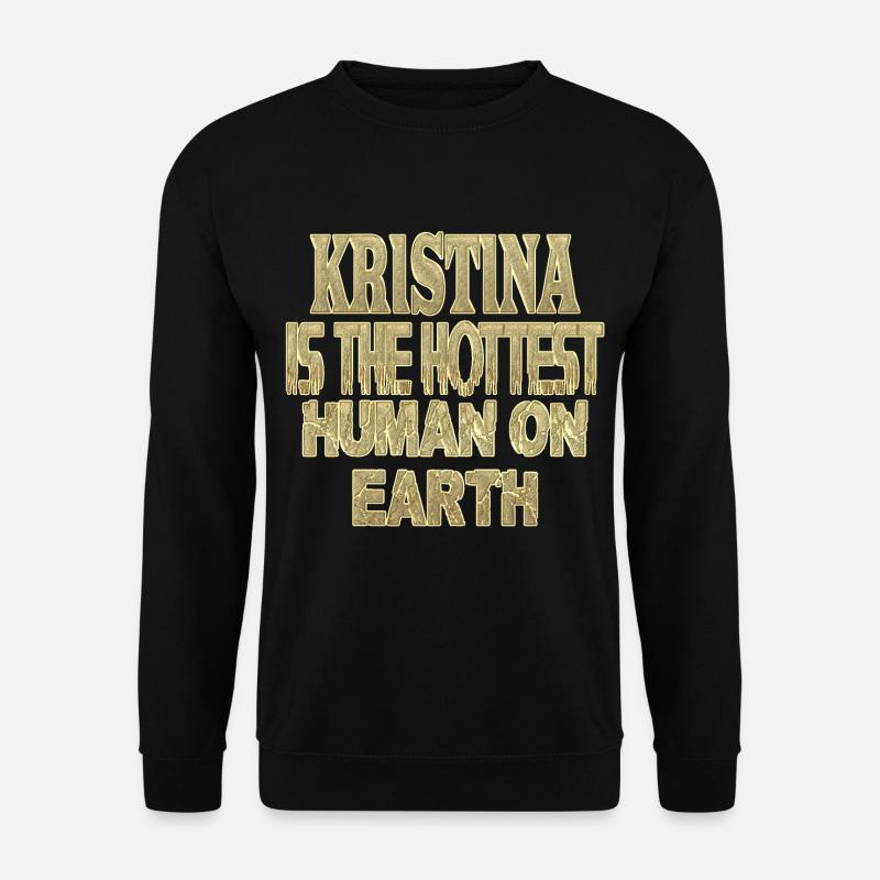 Kristina - Unisex Pullover - Schwarz