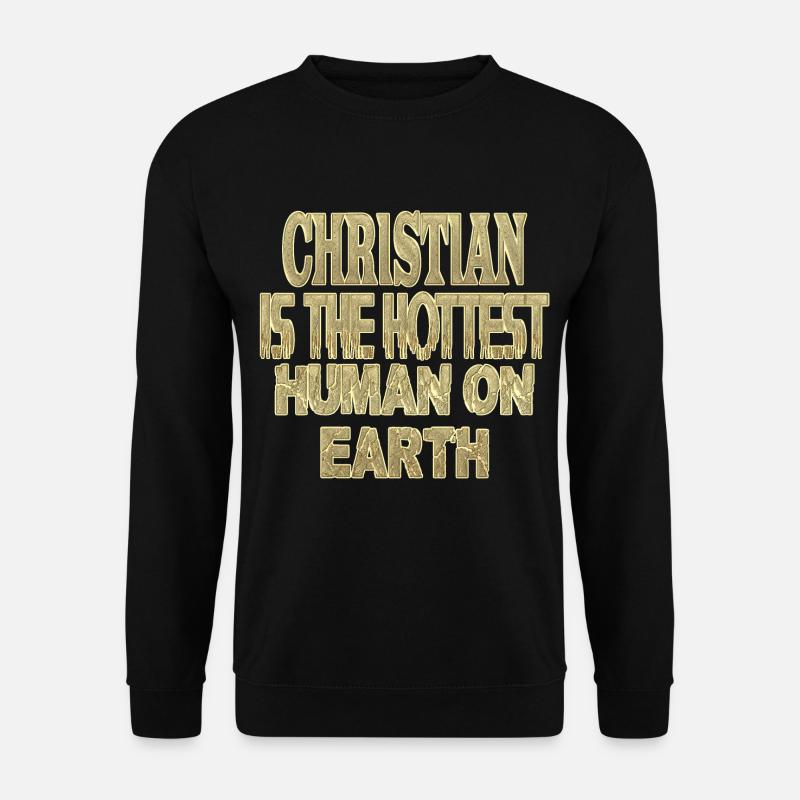 Christian - Unisex Pullover - Schwarz