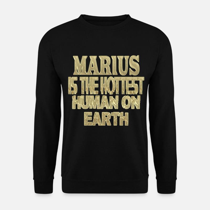 Marius - Unisex Pullover - Schwarz