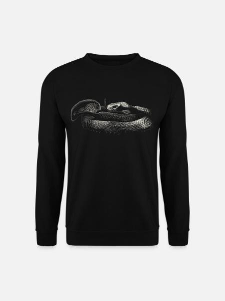 Snake - Sweat-shirt Unisexe - noir