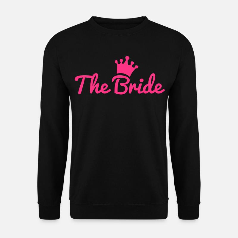 bride - Unisex Sweatshirt - black