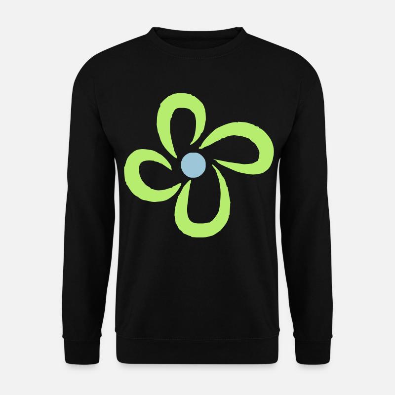 flower - Unisex Sweatshirt - black