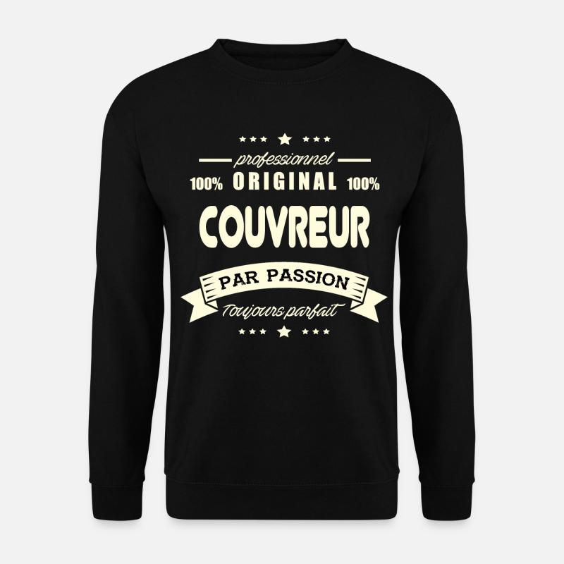 Couvreur Original - Sweat-shirt Unisexe - noir