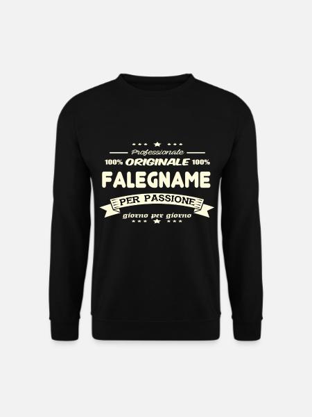 Falegname Originale - Felpa unisex - nero