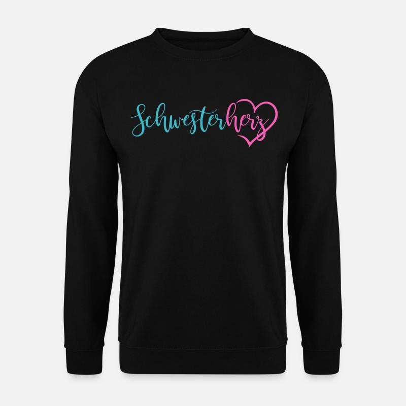 sœurette - Sweat-shirt Unisexe - noir