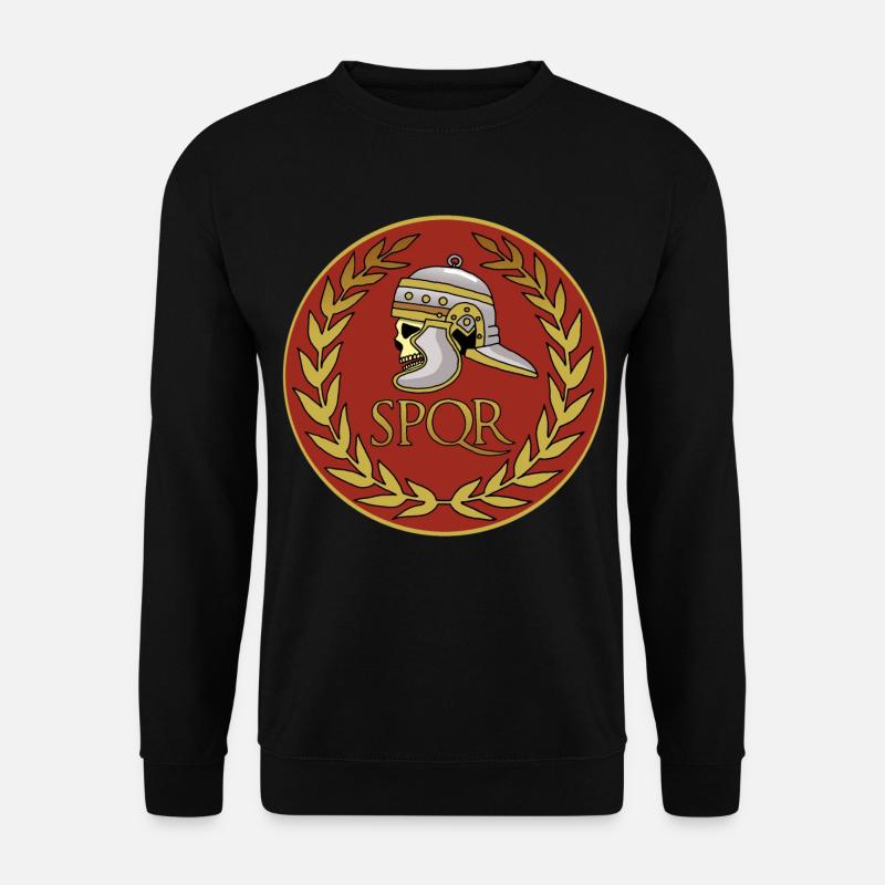 Schädel des Römischen Reiches - Unisex Pullover - Schwarz