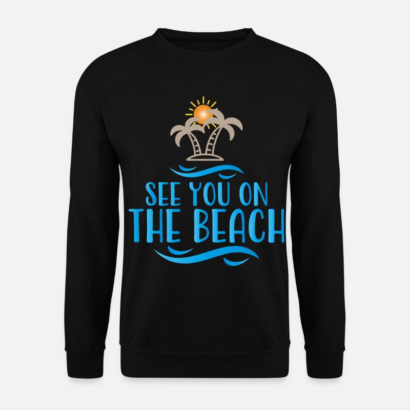 Beach - Unisex Sweatshirt - black