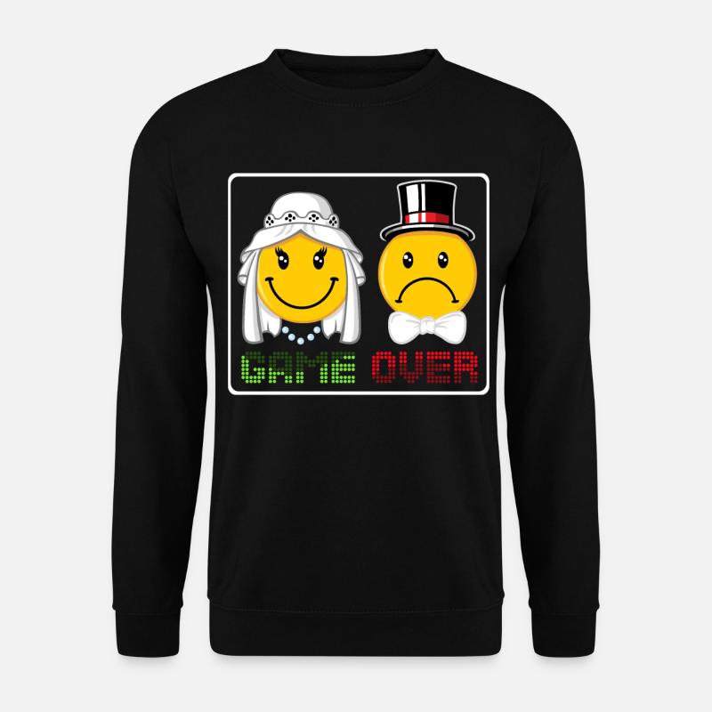 Game over - Unisex Pullover - Schwarz
