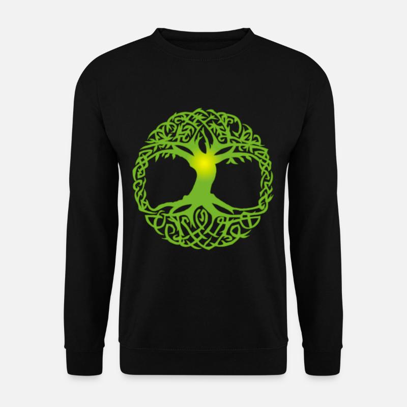 Celtic tree - Unisex Sweatshirt - black