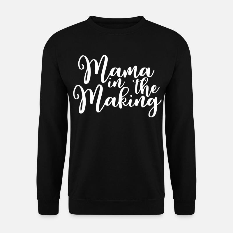 Maman en devenir - Sweat-shirt Unisexe - noir