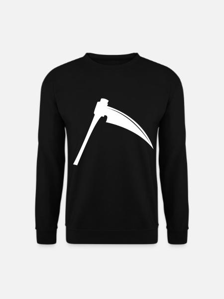 Sichel Silhouette - Unisex Pullover - Schwarz
