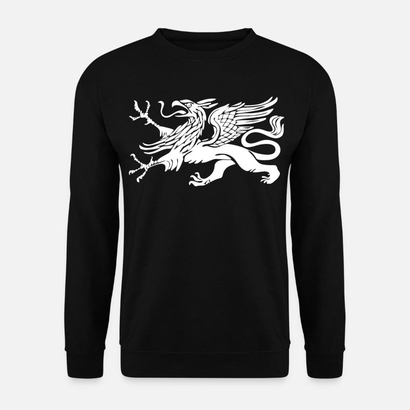 Rostock Greif - Vogel Greif - Unisex Pullover - Schwarz