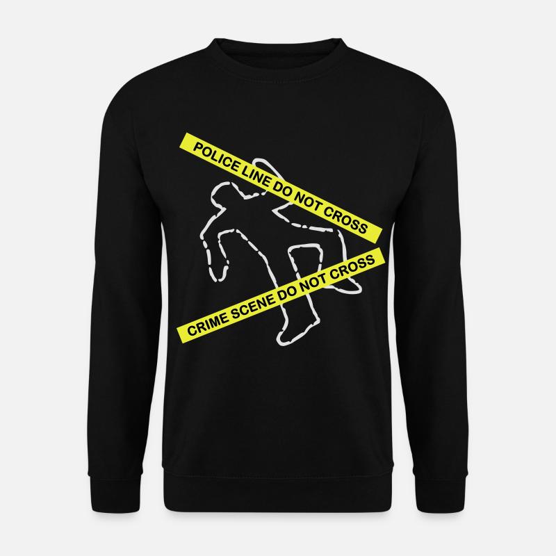 Crime scene set - Unisex Sweatshirt - black