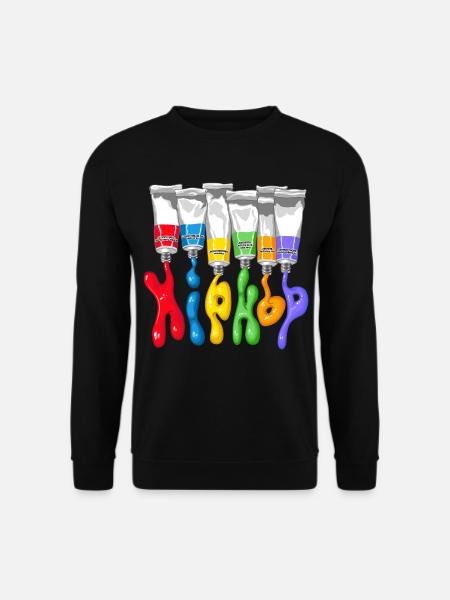 Hip hop tubes - Unisex Pullover - Schwarz