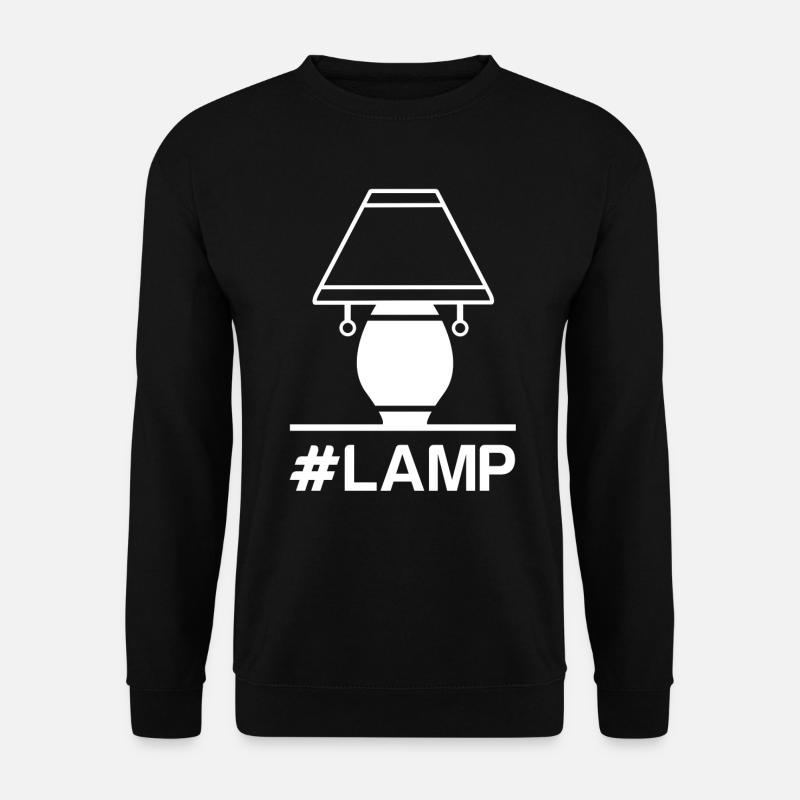 Lamp bulb lampshade lamp - Unisex Sweatshirt - black