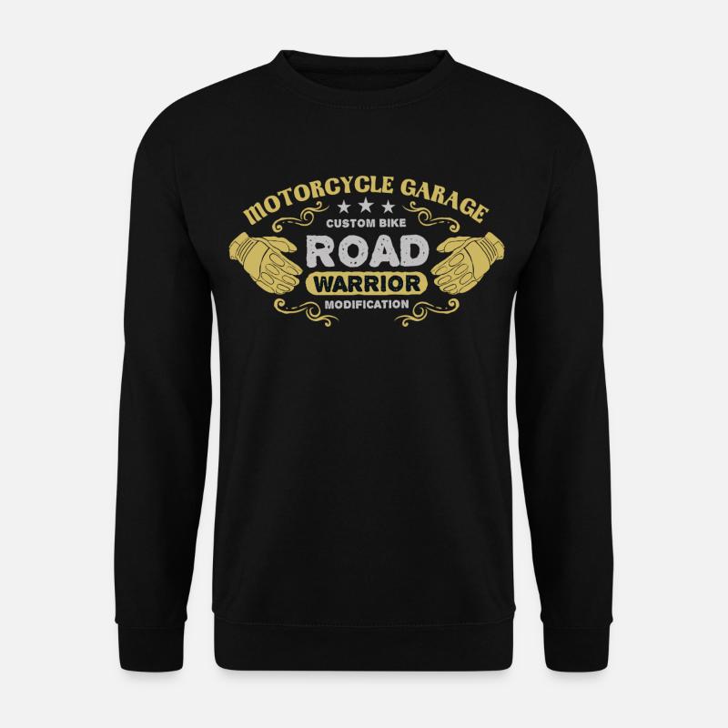 Motorcyclists - Unisex Sweatshirt - black