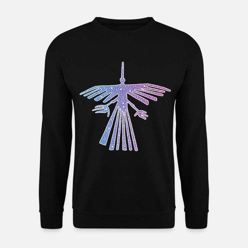 Nazca Bird - Unisex Sweatshirt - black