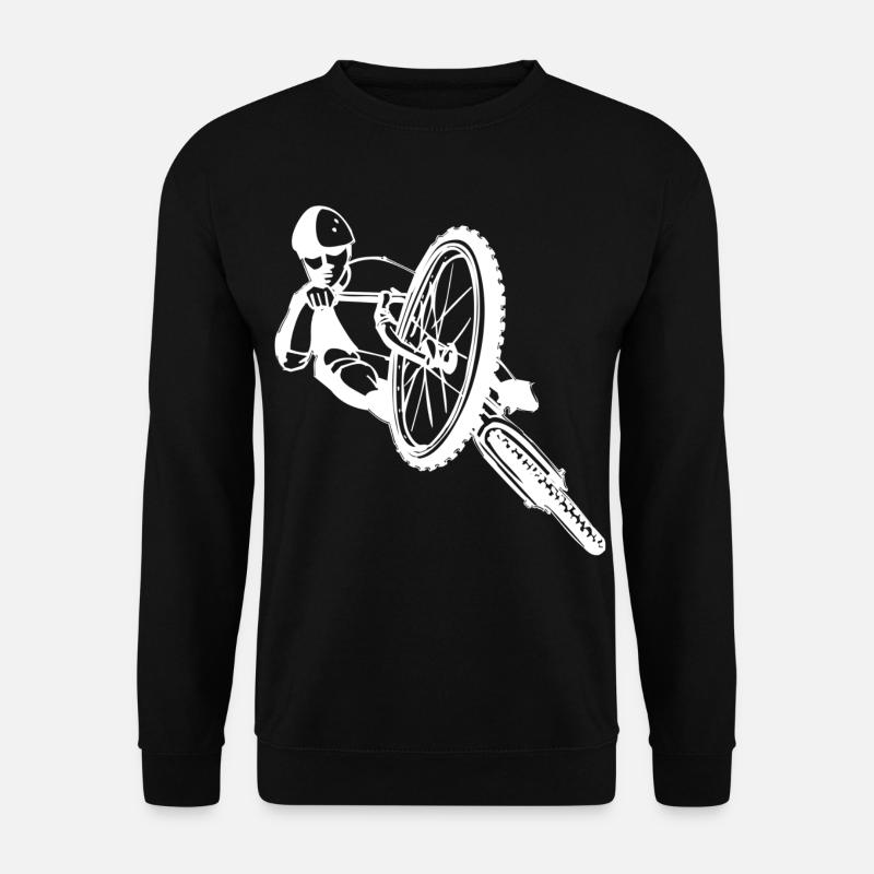 Mountainbike - Downhill - Unisex Pullover - Schwarz