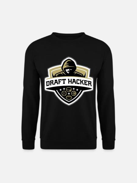 Draft hacker - Unisex Sweatshirt - black