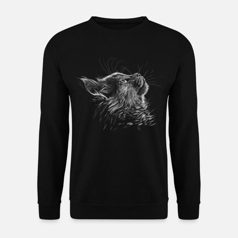 Kitten - Unisex Sweatshirt - black